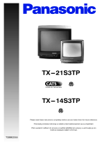 Panasonic TX21S3TP Operativní instrukce