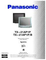 Panasonic TX21AP1P Operativní instrukce