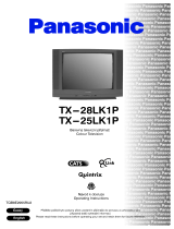 Panasonic TX28LK1P Operativní instrukce