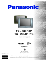 Panasonic TX28LB1P Operativní instrukce