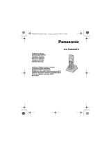 Panasonic KXTGA828FX Uživatelský manuál