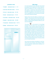 Electrolux ERL4796COL Uživatelský manuál