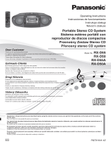 Panasonic RXD55AEG Operativní instrukce