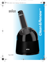 Braun Clean&Renew Uživatelský manuál