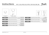 Danfoss VFG(S) / VFQ (DN 150-250) Operativní instrukce
