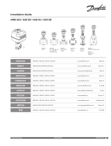 Danfoss AME 655/658 SU/658 SD/659 SD Operativní instrukce