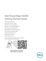 Dell PowerEdge C6320 Rychlý návod