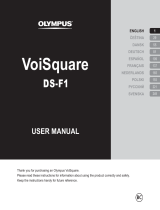 Olympus VoiSquare Uživatelský manuál