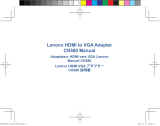 Lenovo CH580 Uživatelský manuál
