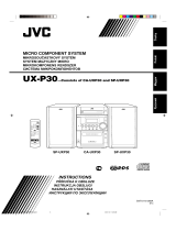 JVC SP-UXP30 Uživatelský manuál
