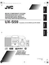 JVC UX-S59 Uživatelský manuál