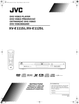 JVC XV-E112SL Uživatelský manuál