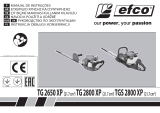 Efco TG 2800 XP Návod k obsluze