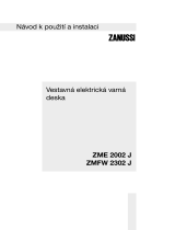 Zanussi ZME2002J             Uživatelský manuál