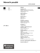 Whirlpool LFT 228 A/HA Uživatelská příručka