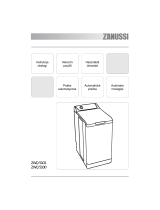 Zanussi ZWQ5100 Uživatelský manuál