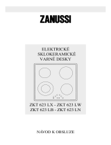 Zanussi ZKT 623 LB Uživatelský manuál