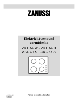 Zanussi ZKL64X Z69 Uživatelský manuál