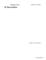 Electrolux EHD60020P Uživatelský manuál