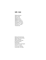 Electrolux MS100 Uživatelský manuál