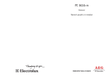 Aeg-Electrolux PE9038-M Uživatelský manuál