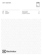 Electrolux EWT1262TOW Uživatelský manuál