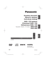 Panasonic DVDS68EG Operativní instrukce