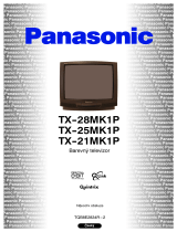 Panasonic TX28MK1P Operativní instrukce