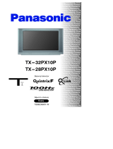 Panasonic TX28PX10P Operativní instrukce