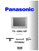 Panasonic TX29AL10P Operativní instrukce