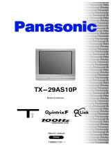 Panasonic TX29AS10P Operativní instrukce