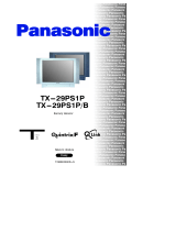 Panasonic TX29PS1PB Operativní instrukce