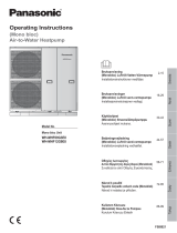 Panasonic WHMHF12G9E8 Operativní instrukce