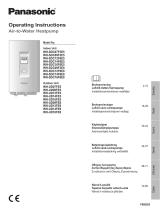 Panasonic WHUD16FE5 Operativní instrukce