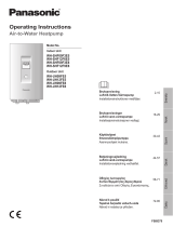 Panasonic WHSHF09F3E5 Operativní instrukce