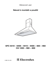 AEG EFC950X Uživatelský manuál