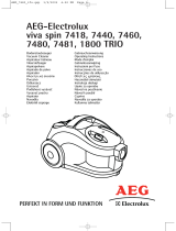 Aeg-Electrolux AVS7440 Uživatelský manuál