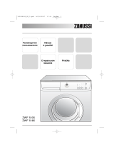 Zanussi ZWF5105 Uživatelský manuál