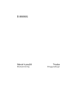 Aeg-Electrolux B89090-5 Uživatelský manuál