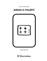 Electrolux EGG646ICN Uživatelský manuál