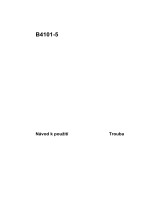 Aeg-Electrolux B4101-5-M Uživatelský manuál