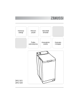 Zanussi ZWQ5100 Uživatelský manuál