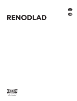 IKEA RENODLAD 80352036 Uživatelský manuál