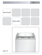 Zanussi ZDTS101 Uživatelský manuál