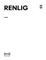 IKEA RENLIGFWM6 60236712 Uživatelský manuál
