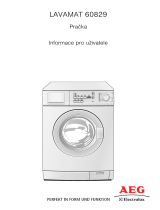 Aeg-Electrolux L60829 Uživatelský manuál