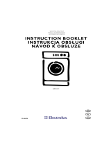 Electrolux EW876F Uživatelský manuál