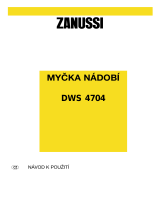 Zanussi DWS4704 Uživatelský manuál