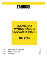 Zanussi DE4744 Uživatelský manuál