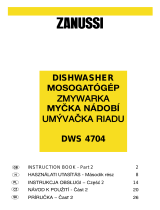 Zanussi DWS4704 Uživatelský manuál